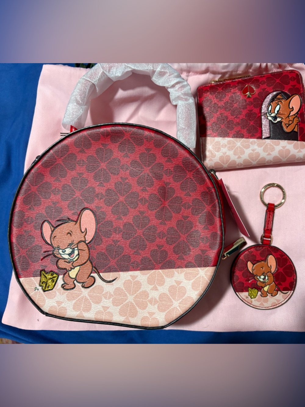Kate Spade Tom and Jerry Bundle: crossbody, wallet and bag charm